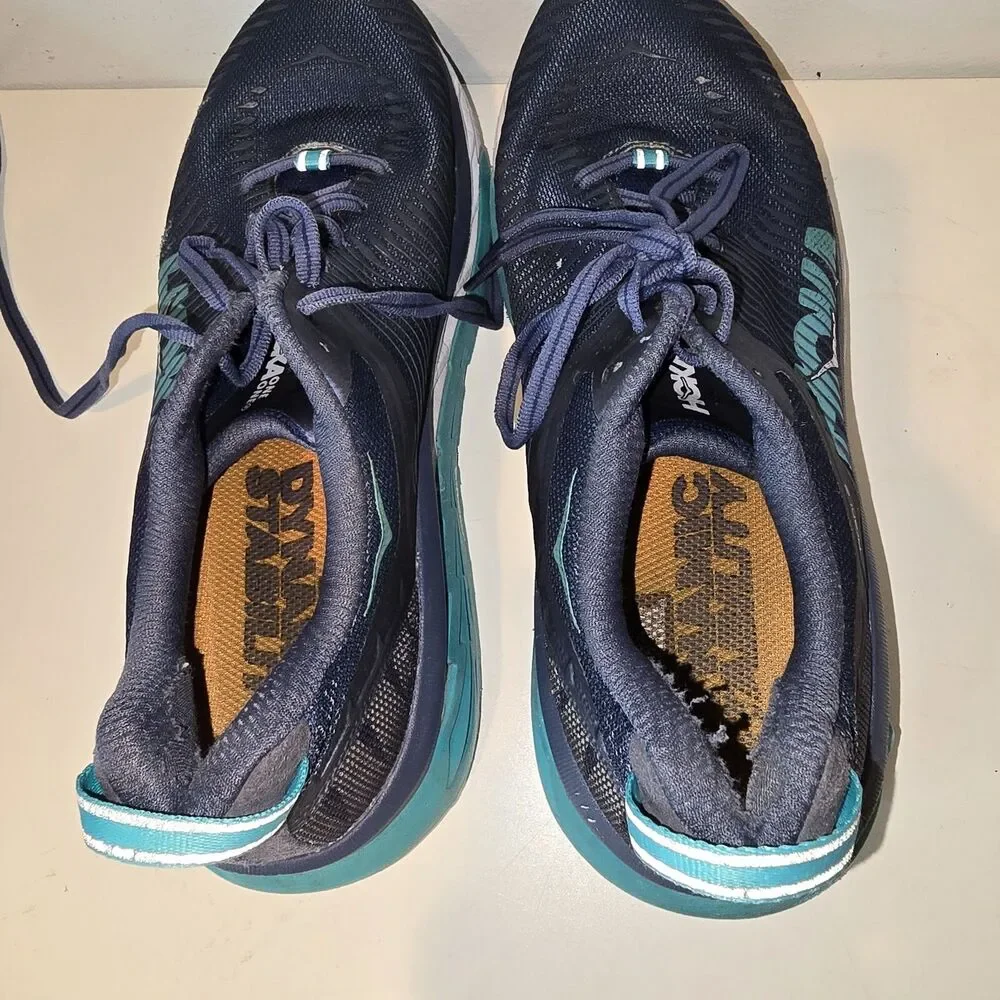 Hoka One One Arahi 2 Athletic Running Shoes Blue Womens Size 8.5